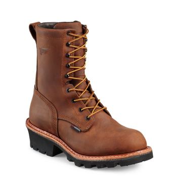 Red Wing LoggerMax 9-inch Waterproof Safety Toe Veiligheidsschoenen Heren Bruin - 4420